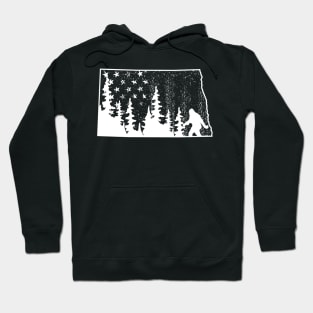 North Dakota Bigfoot Hoodie